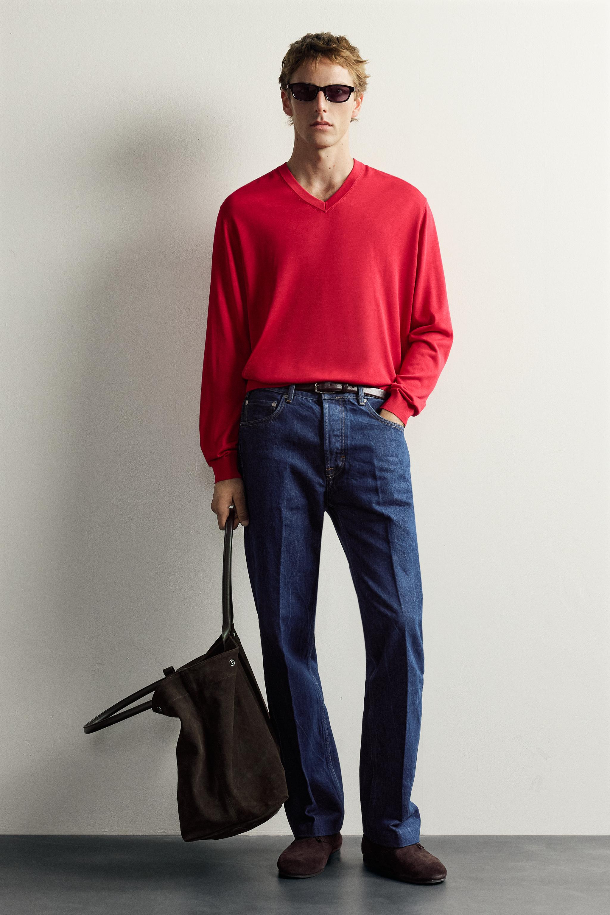 AARON LEVINE X ZARA LEATHER SHOPPER BAG